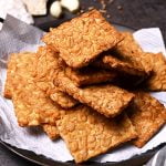 simple crispy fried tempeh
