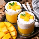 mango sago in cups